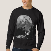 Klassik für Wanderfreunde Sweatshirt (Vorderseite)