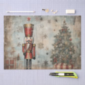 Klassik mit Drehung: Edgy Nutcracker Tissue Seidenpapier (Handwerk)