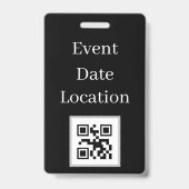 Klassik Rock Custom Konzert Ausweis (Rückseite)