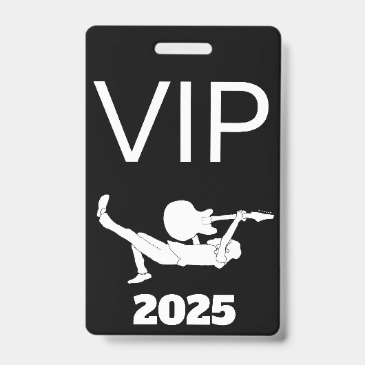 Klassik Rock Custom Konzert Ausweis (Vorderseite)