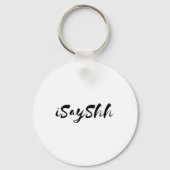 Klassik Schlüsselanhänger (Rückseite)