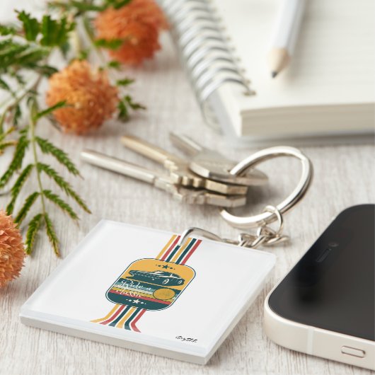 Klassik Schlüsselanhänger (Vorderseite rechts)