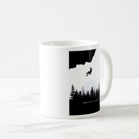 Klassik und immer noch steige ich kaffeetasse (VorderseiteRechts)