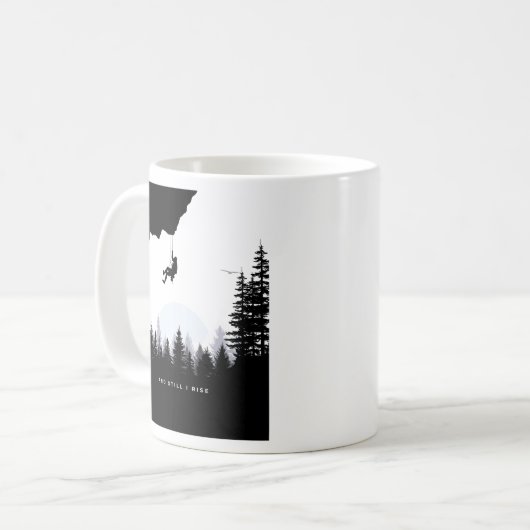 Klassik und immer noch steige ich kaffeetasse (Vorderseite Links)