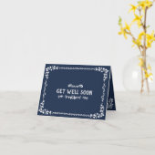 Klassik wird bald gut karte (Gelbe Blume)