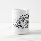 Klassiker 15 Unze. Tasse mit KCA Grafik (Mittel)