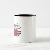 Klassiker 1957 zweifarbige tasse (Mittel)