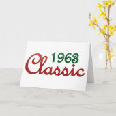 Klassiker 1963 karte (Gelbe Blume)