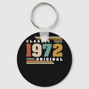 Klassiker 1972 Original 50. Geburtstag 50 Jahre al Schlüsselanhänger