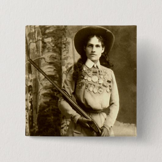 Klassiker Annie Oakley Button (Vorderseite)