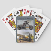 Klassiker auf Spielkarten der Räder (Rückseite)