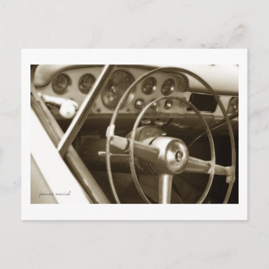 Klassiker Auto 19 Postkarte (Vorderseite)