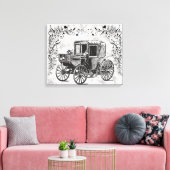 Klassiker Auto 3 Leinwanddruck (Insitu (Wohnzimmer))