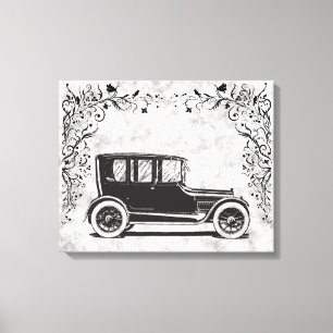 Klassiker Auto 4 Leinwanddruck