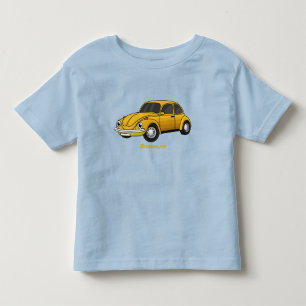 Klassiker-Auto-Cartoon Kleinkind T-shirt
