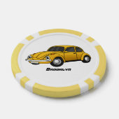 Klassiker-Auto-Cartoon Pokerchips (Einzeln)