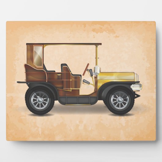 Klassiker Auto Fotoplatte (Vorderseite)