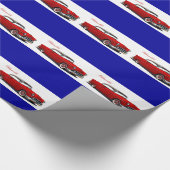 Klassiker Auto-Geschenkpapier Geschenkpapier (Ecke)