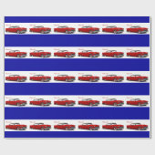 Klassiker Auto-Geschenkpapier Geschenkpapier (Flach)