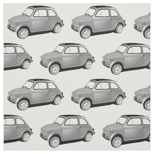 Klassiker-Auto-Gewebe Fiats 500 Stoff (Muster)