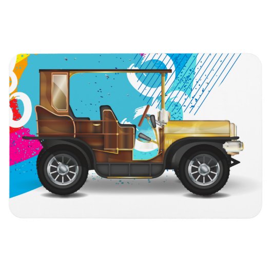 Klassiker Auto Magnet (Horizontal)