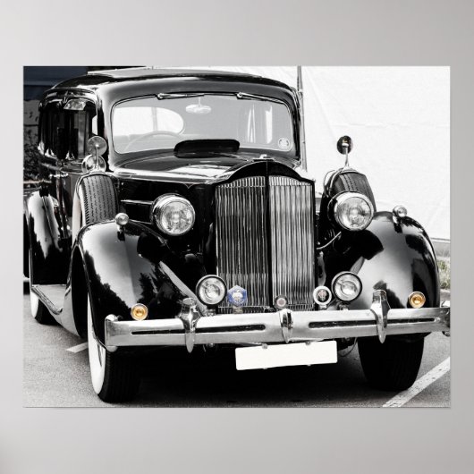 Klassiker Auto Poster (Vorne)