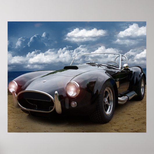 Klassiker Auto Poster (Vorne)