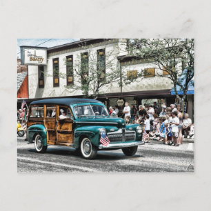 Klassiker-Auto-Postkarte Postkarte