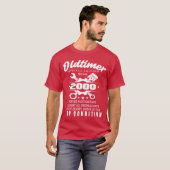 Klassiker Auto Sonderedition Modell 2000 Geburtsta T-Shirt (Vorne ganz)