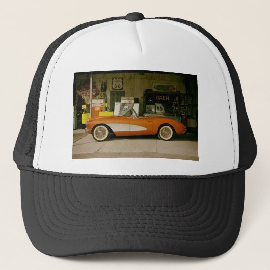 Klassiker Auto Truckerkappe (Vorderseite)