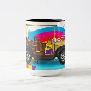 Klassiker Auto Zweifarbige Tasse