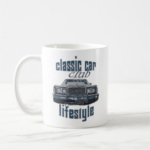Klassiker-Autoclub-Geschenk für Oldtimer-Liebhaber Kaffeetasse