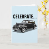 KLASSIKER AUTOPAKET BIRTHDAD CARD KARTE (Gelbe Blume)