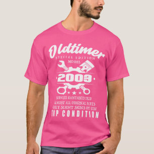 Klassiker-Autos Sonderedition Modell 2003 Geburtst T-Shirt