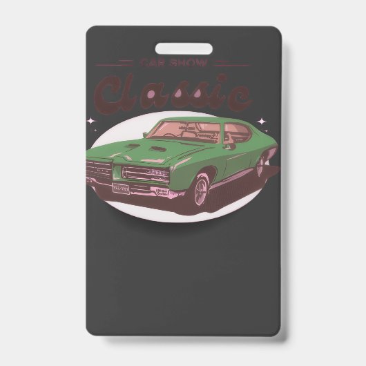 Klassiker-Autoschau  Ausweis (Vorderseite)