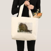 Klassiker Beavers Leinwand-Tasche Jumbo Stoffbeutel (Vorderseite (Produkt))