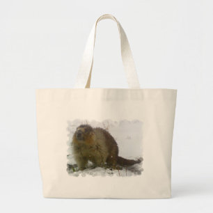 Klassiker Beavers Leinwand-Tasche Jumbo Stoffbeutel