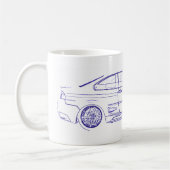 Klassiker BMWs E46 Kaffeetasse (Links)