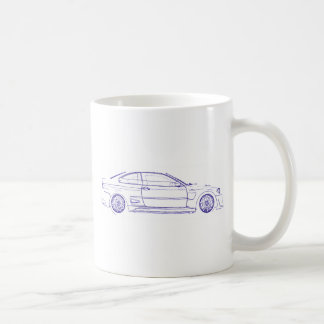 Klassiker BMWs E46 Kaffeetasse