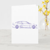 Klassiker BMWs E46 Karte (Gelbe Blume)