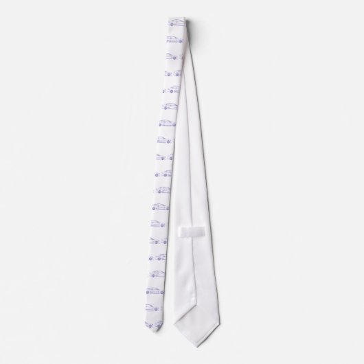 Klassiker BMWs E46 Krawatte (Rückseite)