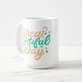 Klassiker "Bräutigam Day" Kaffeetasse (Vorderseite Links)