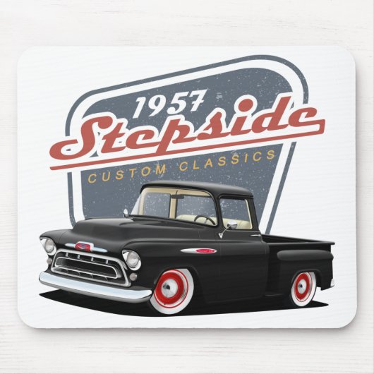 Klassiker der Black Stepside Mousepad (Vorne)
