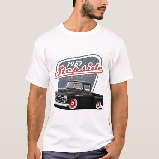 Klassiker der Black Stepside T-Shirt (Vorderseite)