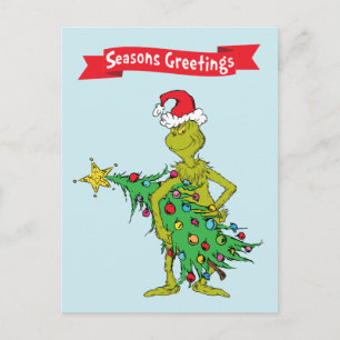 Klassiker Der Grinch Unartig Postkarte