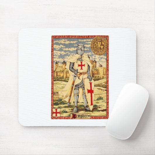 KLASSIKER DER RITTER-TEMPLAR MOUSEPAD (Mit Mouse)