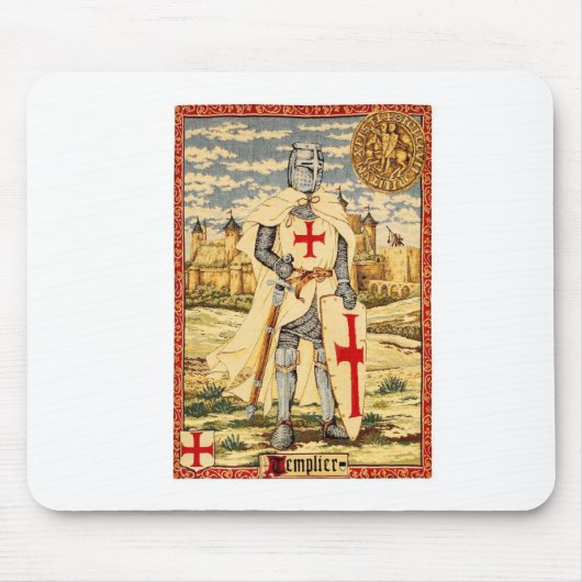 KLASSIKER DER RITTER-TEMPLAR MOUSEPAD (Vorne)