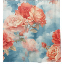Klassiker - Engelhaftes Rosa und Rote Rosen in wei