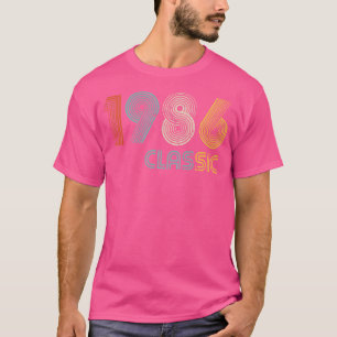 Klassiker Hergestellt 1986 33. Geburtstagsgesche T-Shirt