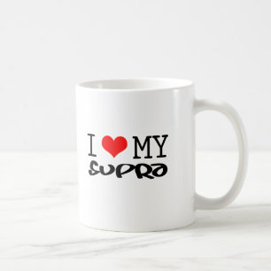 Klassiker "ich Liebe mein Supra" Entwurf Kaffeetasse